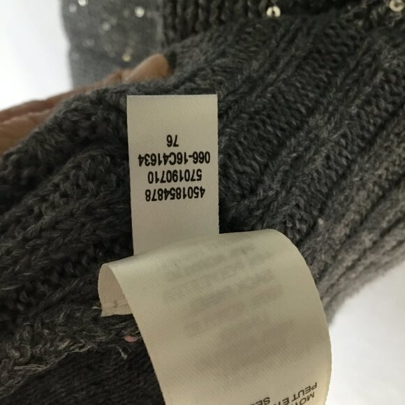 Alfani Sequined Sweater Long Sleeve Chiffon Hem Pullover Women's Sz  Small White - Picture 3 of 8